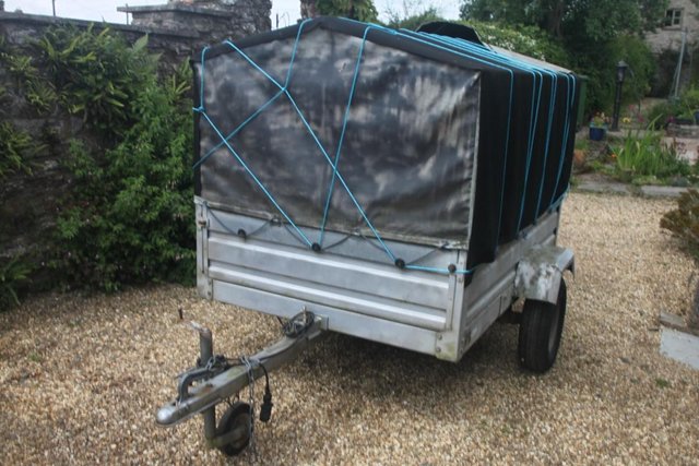 Image 1 of Good working trailer for garden or DIY