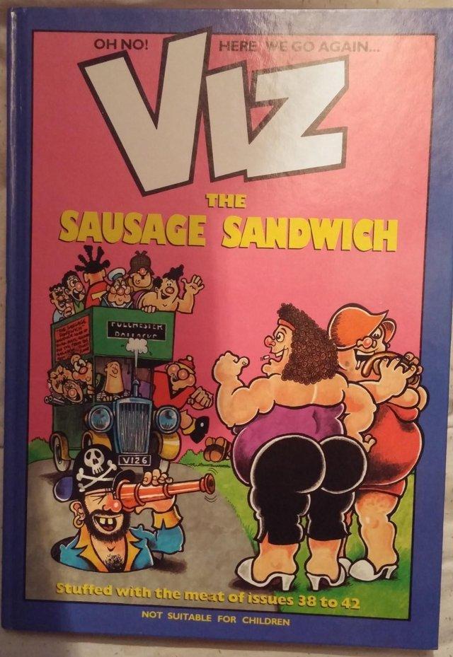 Preview of the first image of VIZ Magazine The Sausage Sandwich Book.