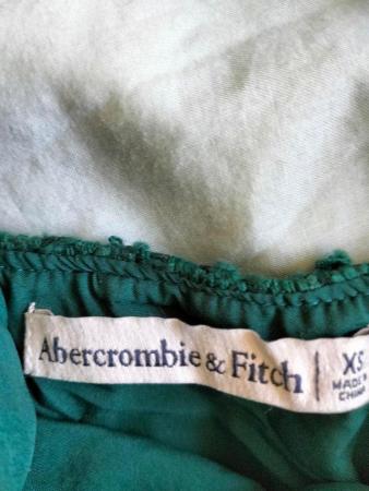 Image 2 of Abercrombie and Fitch crop boucle fabric top
