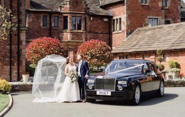 Image 2 of Rolls Royce phantom wedding car for hire