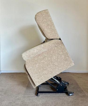 Image 9 of REPOSE ELECTRIC RISER RECLINER STRAW MOBILITY CHAIR DELIVERY
