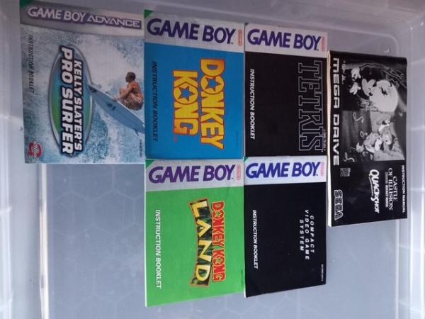Image 1 of Game boy games with mags and boxes