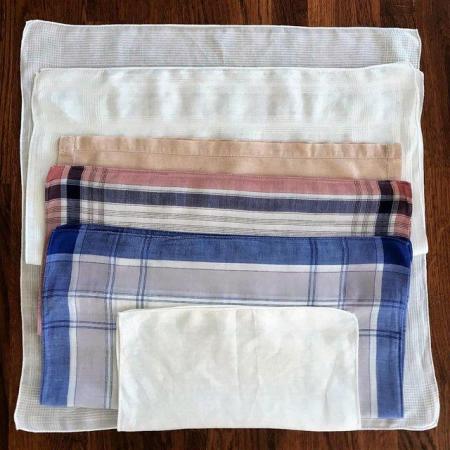 Image 1 of 5 men's + 1 women's handkerchiefs. £6 lot. Can post.