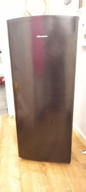Preview of the first image of HISENSE BLACK FRIDGE GOOD CONDITION.