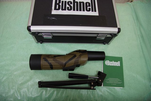 Image 2 of Bushnell Sentry 18-36 x 50mm Waterproof Camo Spotting Scope