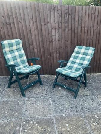 Image 1 of Garden recliners chairs 2