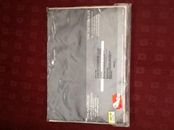Image 2 of BRAND NEW - OASIS APRICOT - REVERSIBLE PILLOWCASE - MARKS &