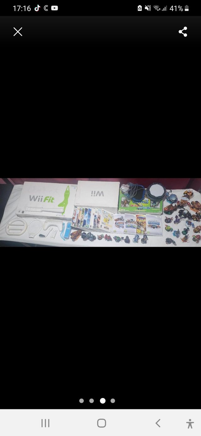 Preview of the first image of Huge bundle wii console etc.