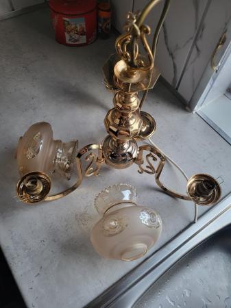 Image 1 of Chandelier- 3 Armed- in good condition