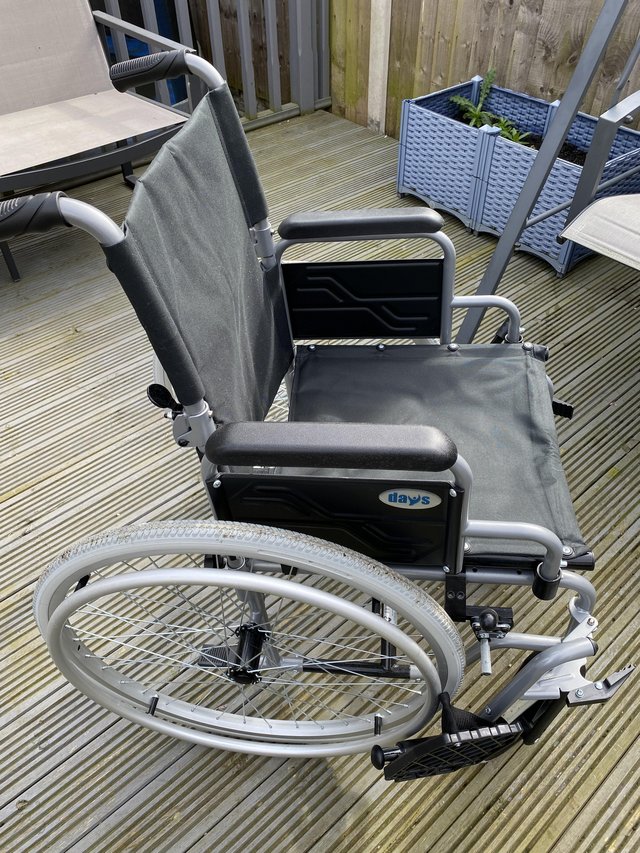 Preview of the first image of Self propelled wheelchair.