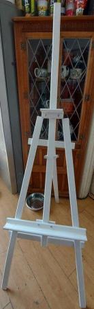 Image 3 of Wooden A-frame easels (white)