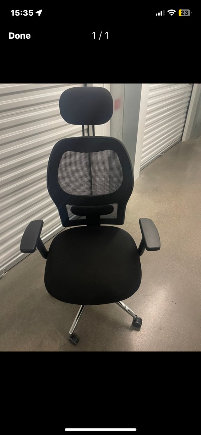 Preview of the first image of 10 Office Chairs, Under 2 Months Old.