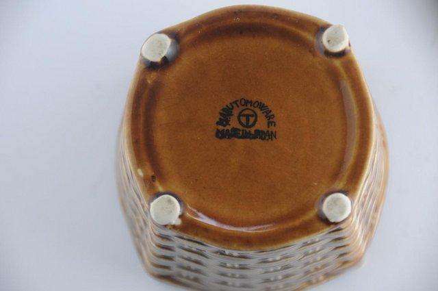 Image 2 of Vintage Jam Pot Japanese Marutomoware Ceramic