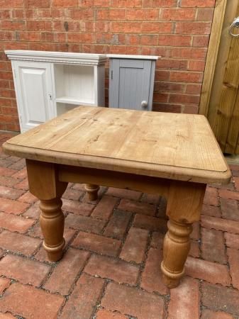 Image 1 of Solid pine coffee table