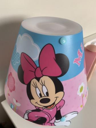 Image 2 of Minnie Mouse Toddler Children’s Safety Lamp