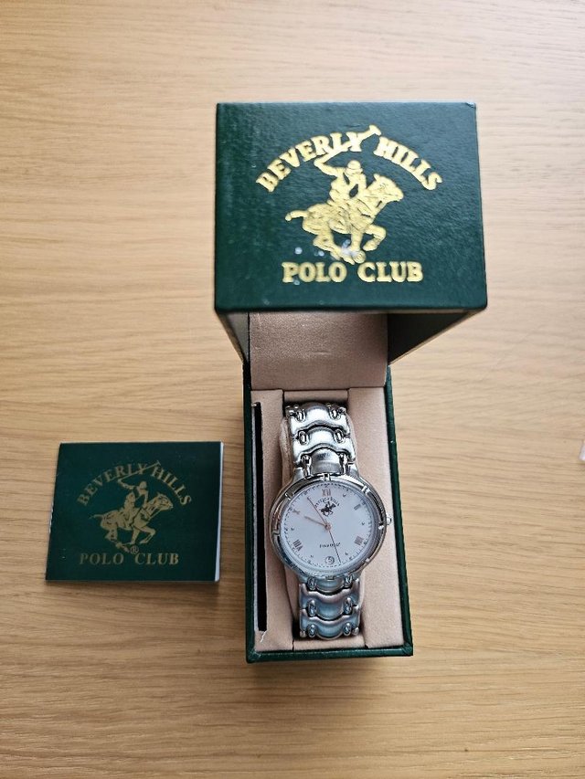 Preview of the first image of Beverly Hills Polo Club Watch still in original Box.