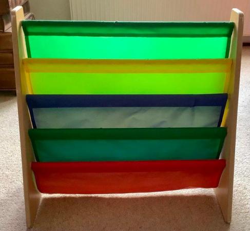 Image 1 of Colourful children’s sling pocket  bookcase