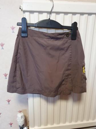 Image 2 of Girls Brownie uniform brown skort