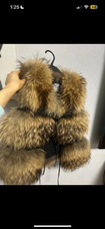 Image 3 of real fur gilet in excellent condition