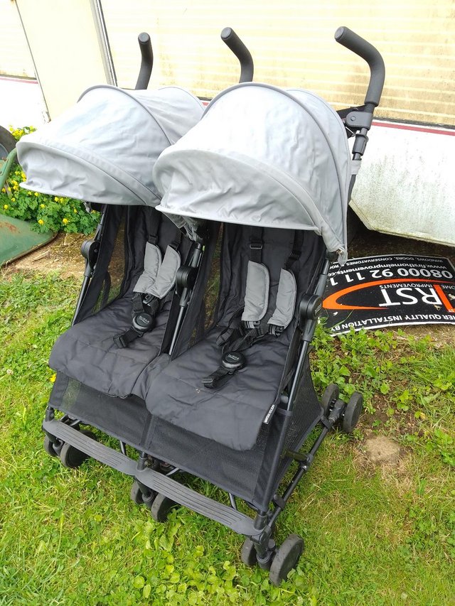 Preview of the first image of Britax Holiday double buggy.