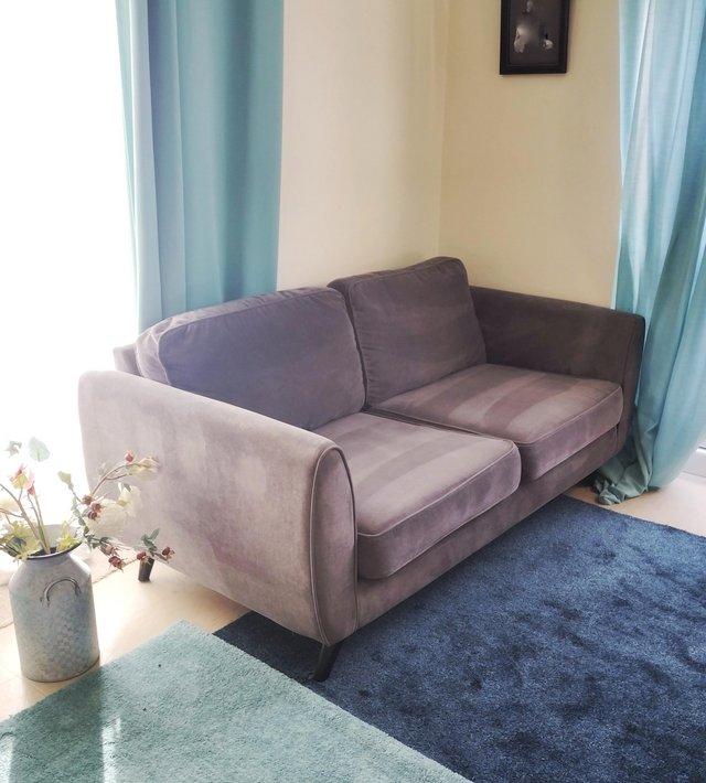 Preview of the first image of Sofa DFS Aurora in Graphite Grey.