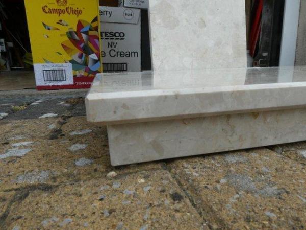 Image 3 of Marble Fireplace which has been used before