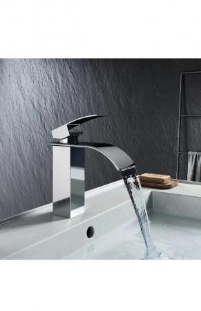 Image 3 of Silver Bathroom tap /faucet