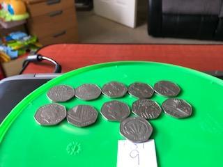 Image 1 of collectable various 50p including beatrix potter