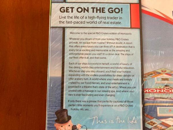 Image 3 of Monopoly P&O Cruises special edition