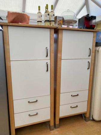Image 3 of IKEA Varde Freestanding Kitchen Units plus Range Cooker