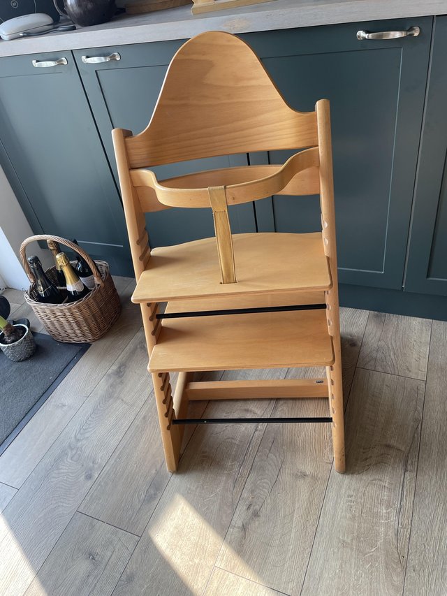 Preview of the first image of Stoke-Tripp Highchair, used in good condition.
