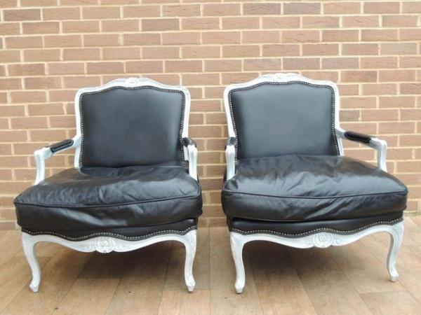 Image 3 of Pair of Luxury French Louis Armchairs (UK Delivery)