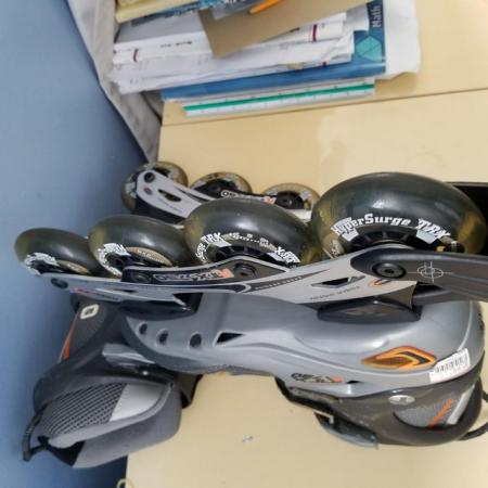 Image 3 of used inline skates in excellent condition