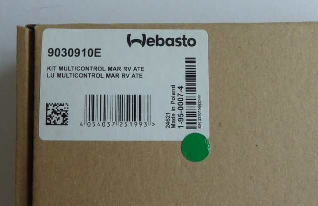 Image 2 of Webasto Multi Controller