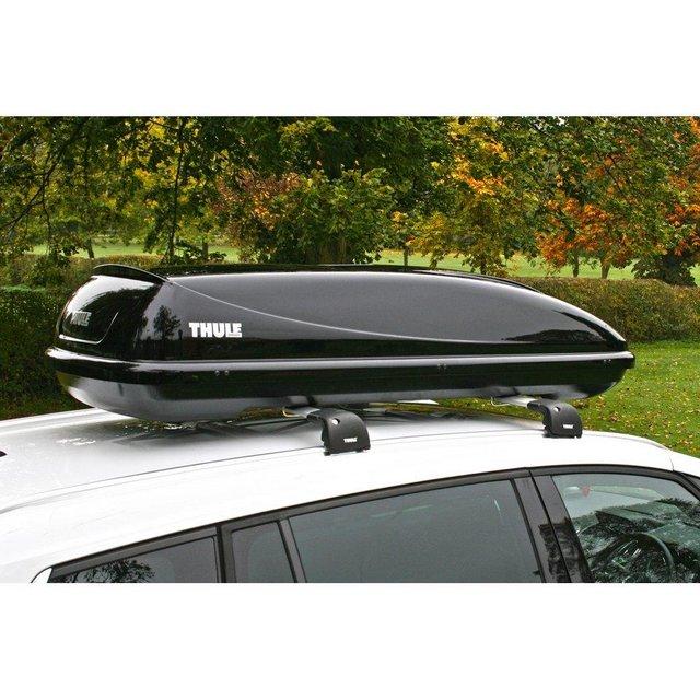 Preview of the first image of Thule Ocean 200 Gloss Black Roof Box:.
