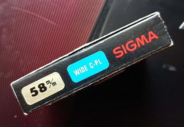 Image 3 of Sigma EX Polarising 58mm Multicoated Filter