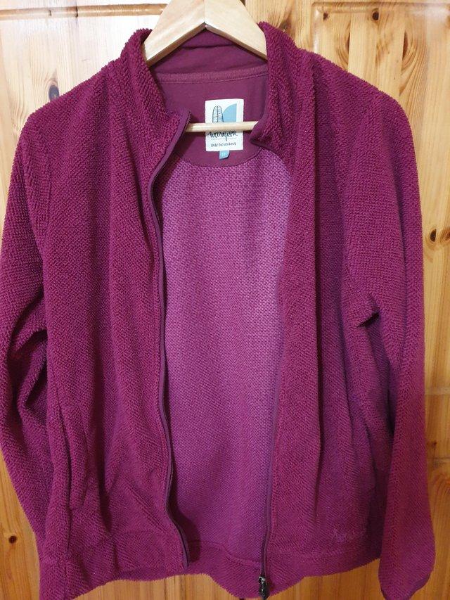 Preview of the first image of Fleece purple very warm.