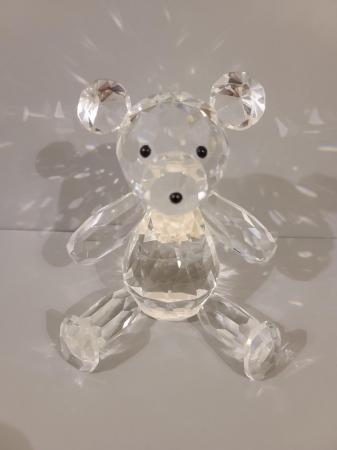 Image 1 of Crystal Glass 6" Teddy Bear