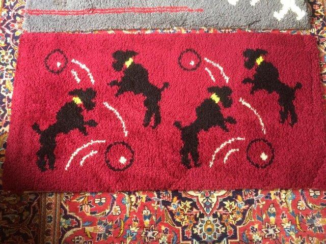 Preview of the first image of Vintage All Wool Hand Made Rugs.