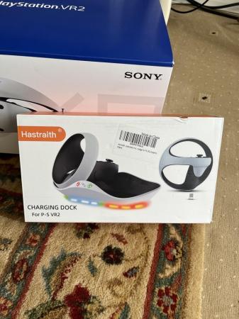 Image 2 of PlayStation Psvr2 headset with case all leads