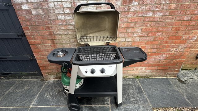 Image 3 of Outback Excel 310 2 burner gas BBQ c/w cover + gas bottle