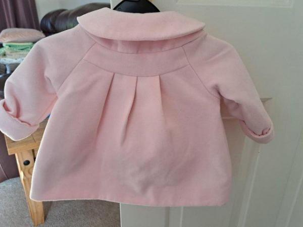 Image 2 of Beautiful Pink Baby Coat Worn Once