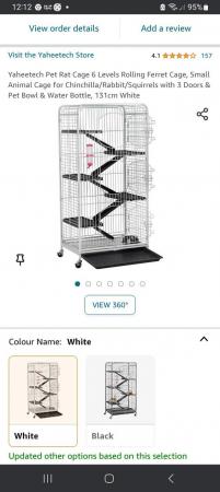 Image 2 of Small animal cage. Never used. Still in box
