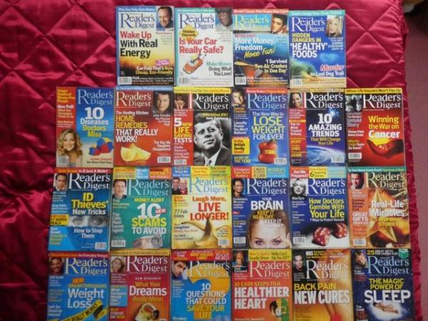 Image 1 of Reader's Digest monthly magazines
