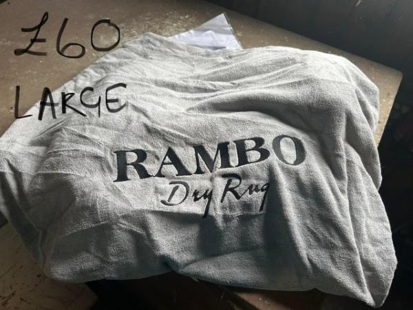 Image 1 of Rambo quick dry horses rug
