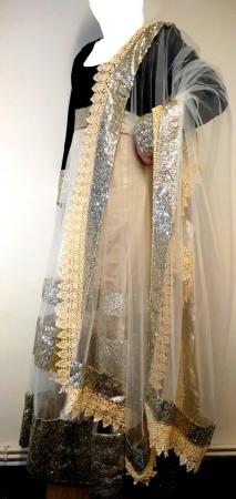 Image 3 of Wedding Party Dress/Indian/Pakistani style/Embroidered