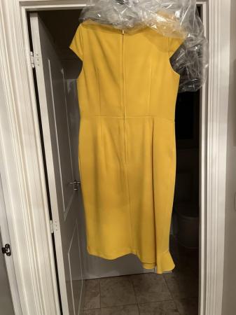 Image 3 of New! Per Una yellow dress size 14