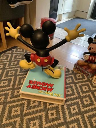Image 2 of Mickey Mouse large statue 23” big figure Master Replicas dis