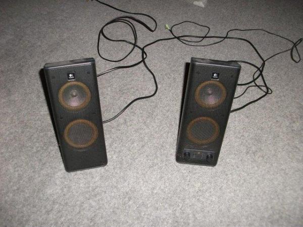 Image 2 of Logtech speakers. Very good condition.