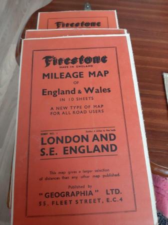 Image 1 of Old suveray Road maps with case